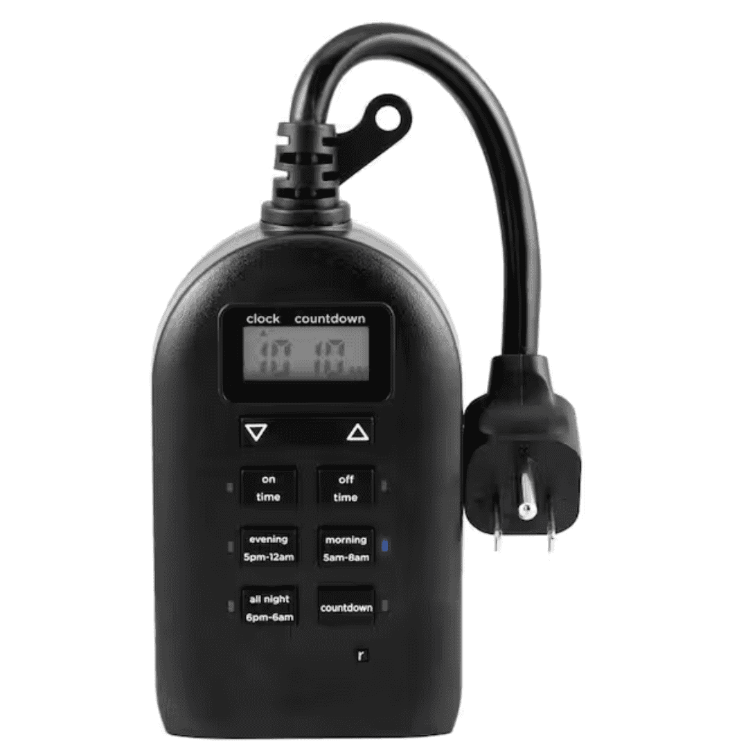 Defiant 86125 2-Outlet Outdoor Plug-In Digital Timer