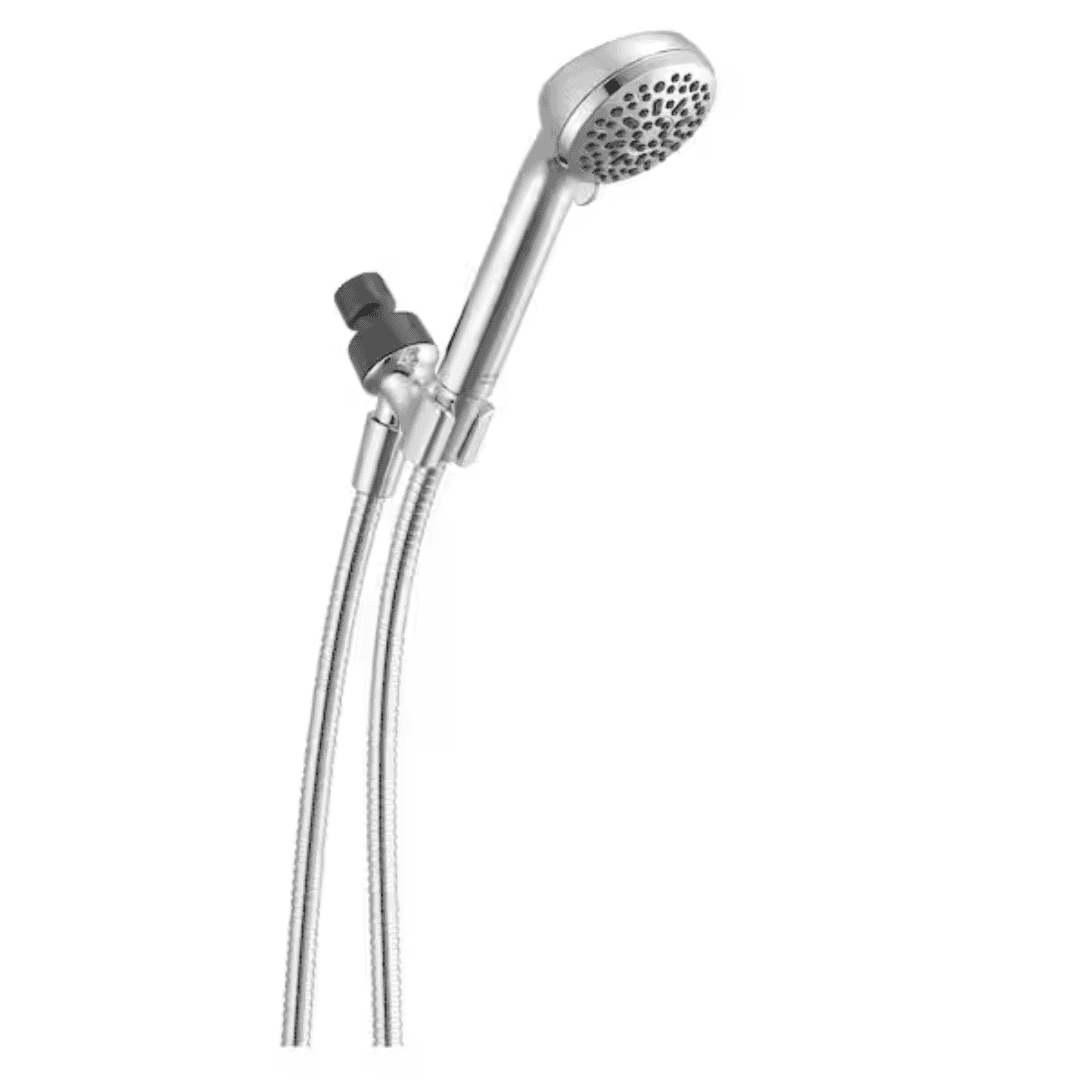 Delta 75412 4-Spray Wall Mount Handheld Shower Head 1.75 GPM in Chrome