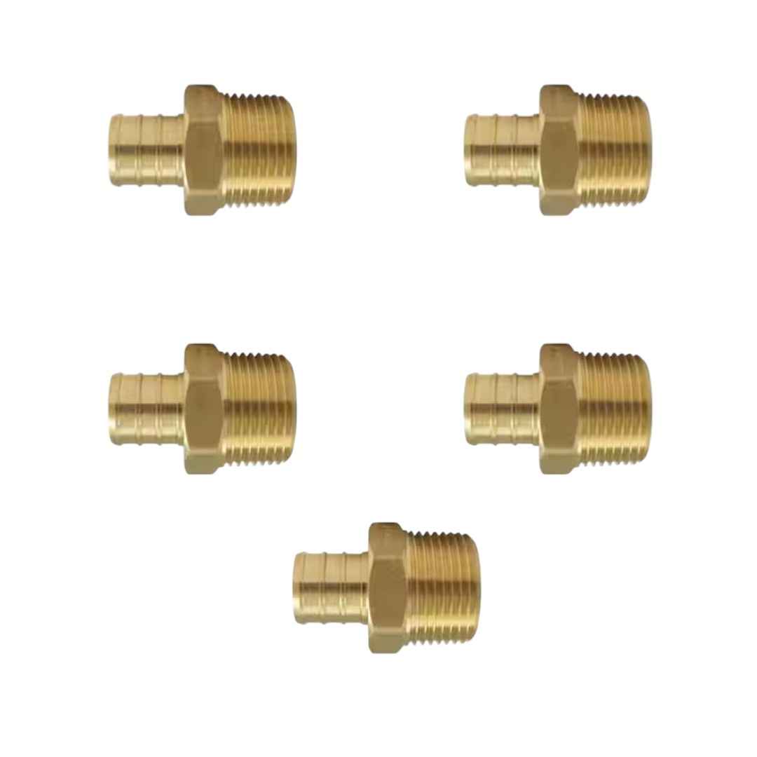 apollo-apxma34345pk-3-4-in-brass-pex-b-barb-x-3-4-in-mnpt-adapter-5-pack