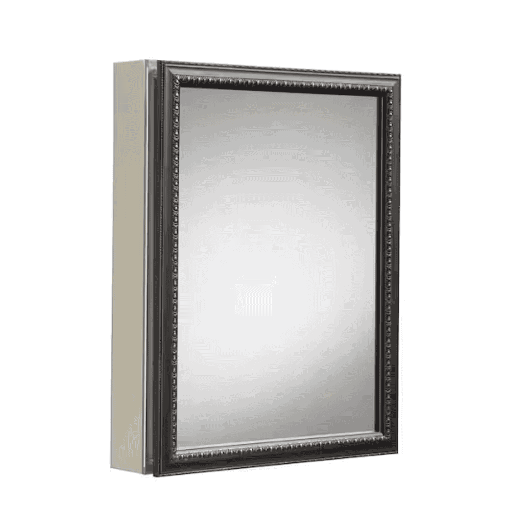 KOHLER 2967-BR1 20 in. x 26 in H. Recessed or Surface Mount Mirrored Medicine Cabinet in Oil Rubbed Bronze