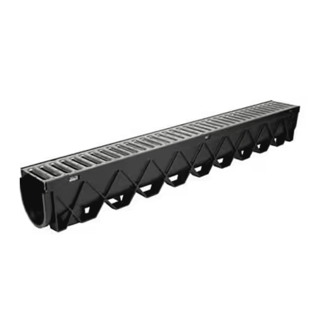 RELN 003017 Storm Drain 40 in. Channel Complete with Galvanized Grate