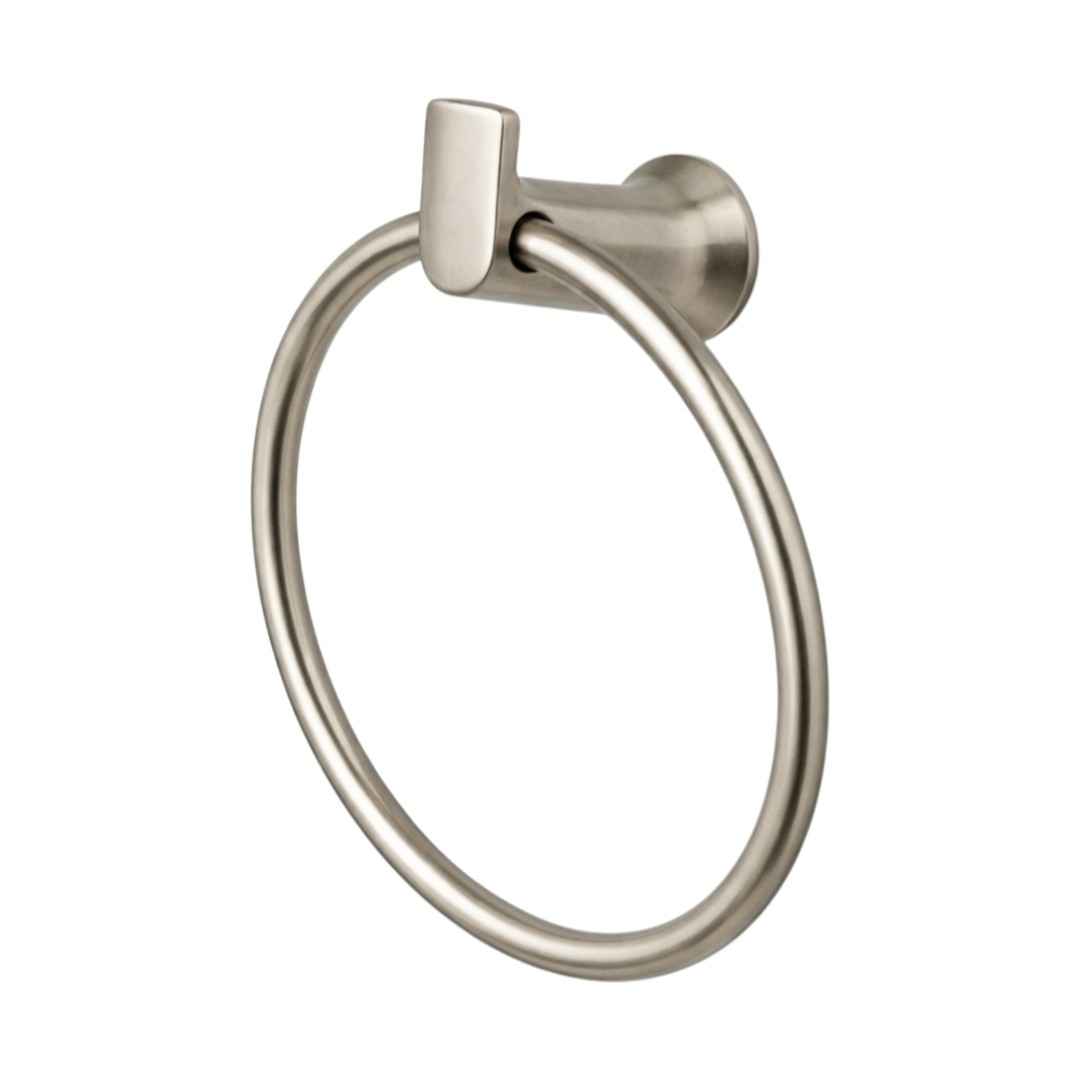 BH3686BN Wall Mounted Towel Ring in Brushed Nickel Finish