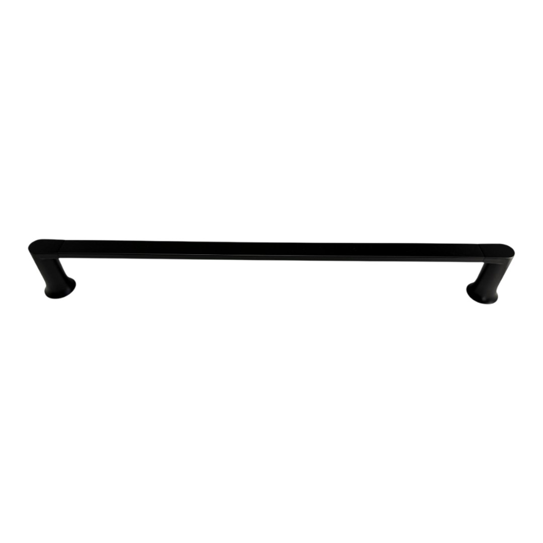 BH3824BL 24 in. Wall-Mounted Towel Bar in Matte Black