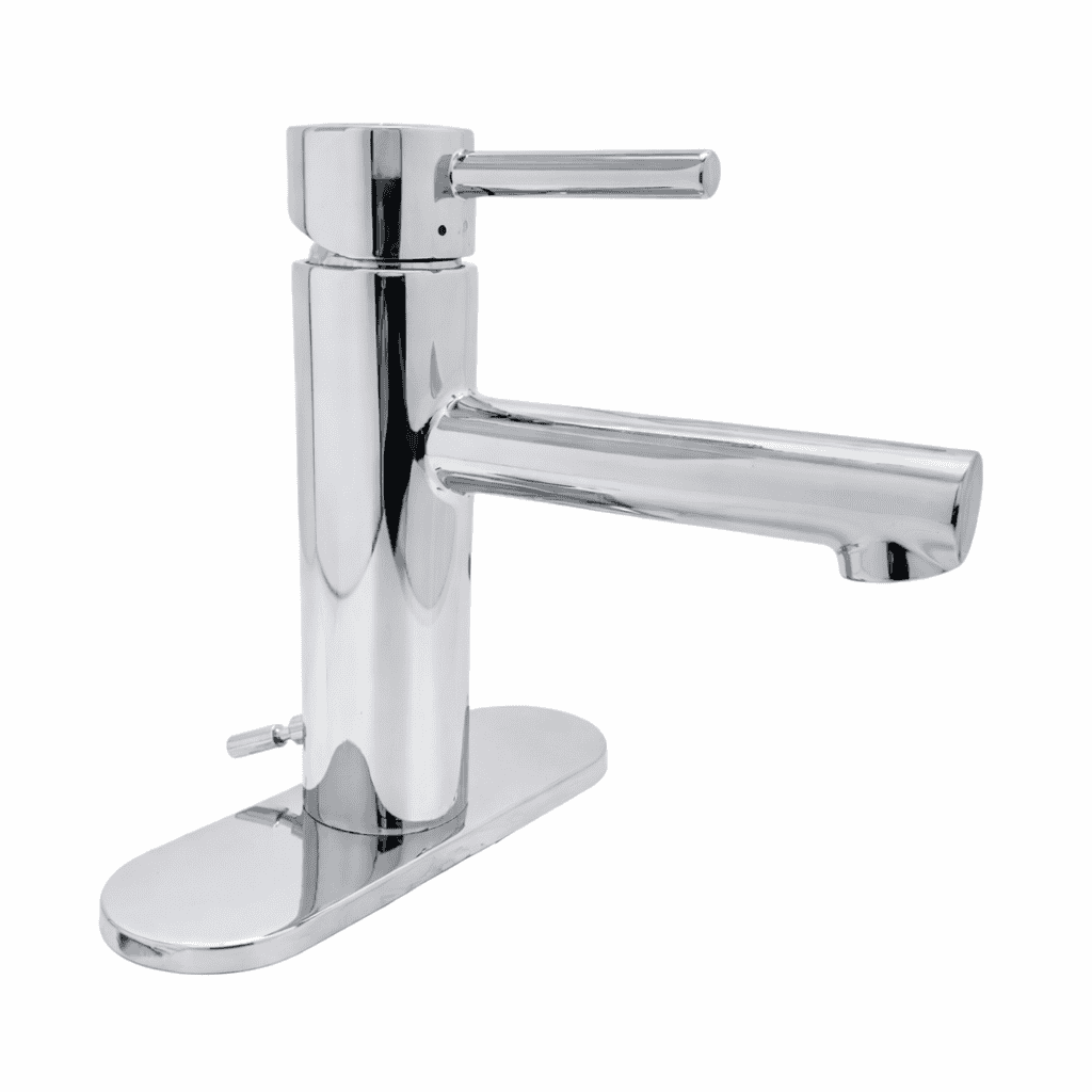 6190 Single Hole Single-Handle Bathroom Faucet in Chrome Finish