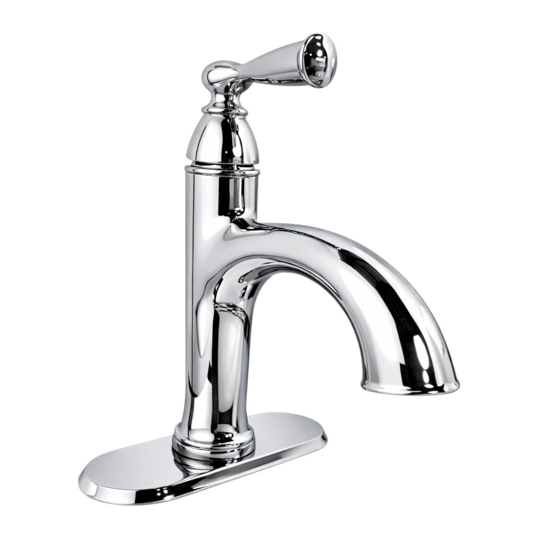 84945 Single-Handle Single-Hole Bathroom Faucet in Chrome