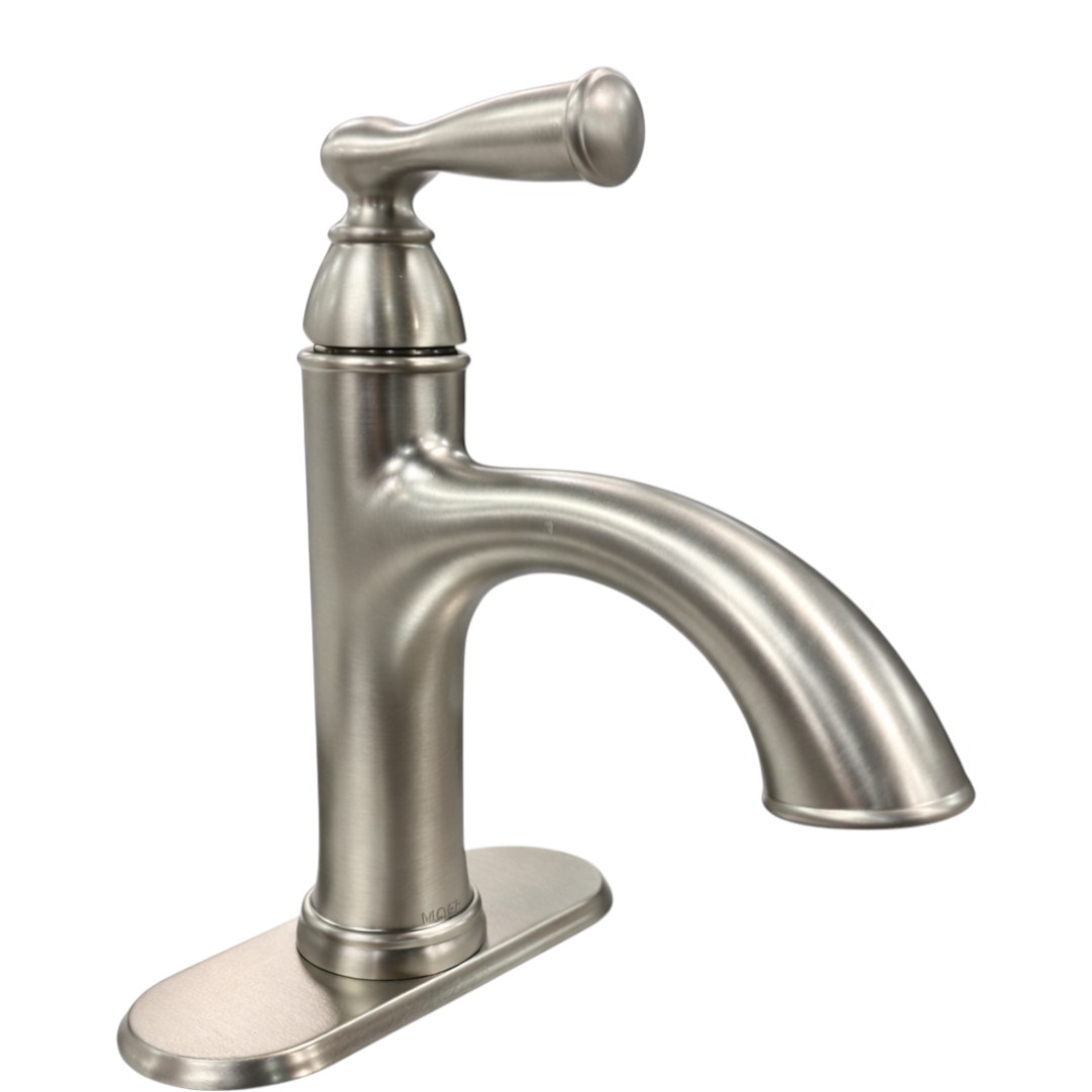 84945srn-single-handle-single-hole-bathroom-faucet-in-brushed-nickel