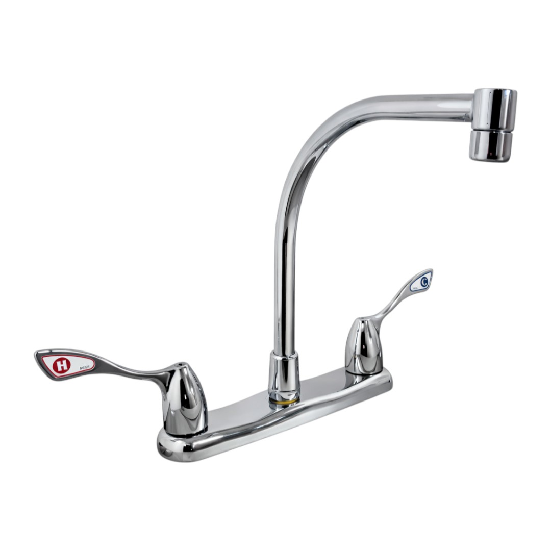 8799 2-Handle High-Arc Standard Kitchen Faucet in Chrome