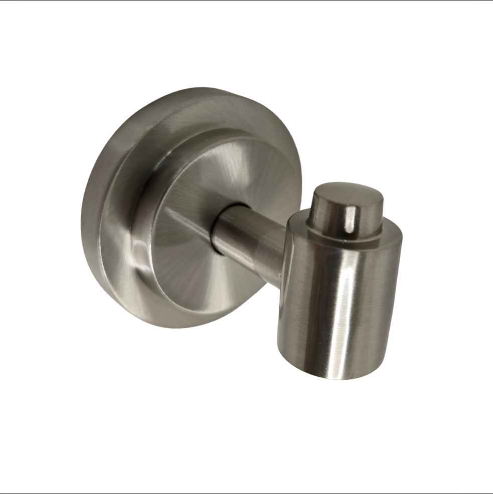 DN0703BN Single Robe Hook in Brushed Nickel Finish