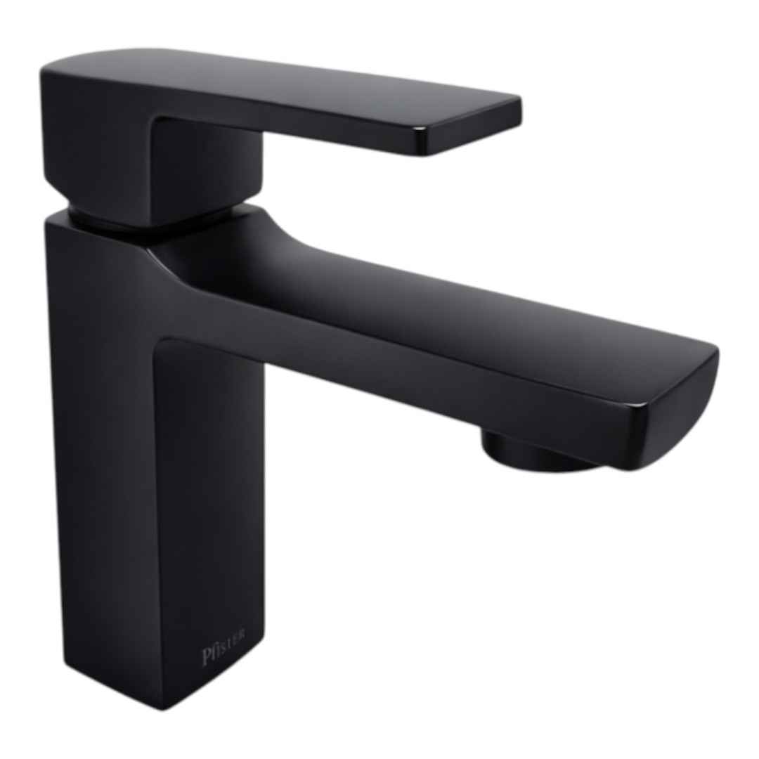 LG42-DAPB Single-Handle Single-Hole Bathroom Faucet in Matte Black