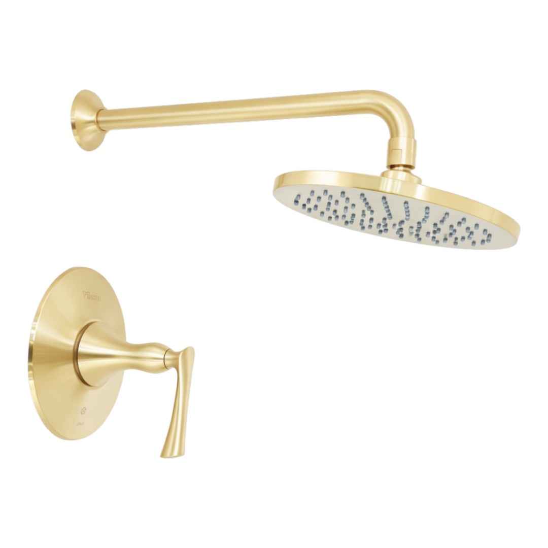 LG89-7RHBG 1-Handle Shower Only Trim Kit in Brushed Gold Finish (Valve Not Included)