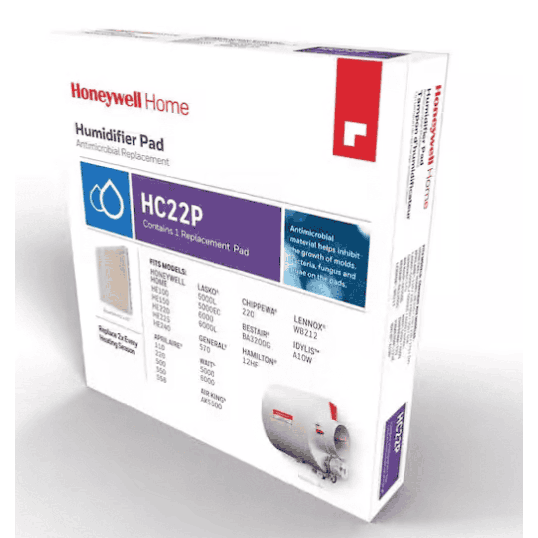 Honeywell HC22P Whole-House Flow-Through Bypass Replacement Air Humidifier Pad