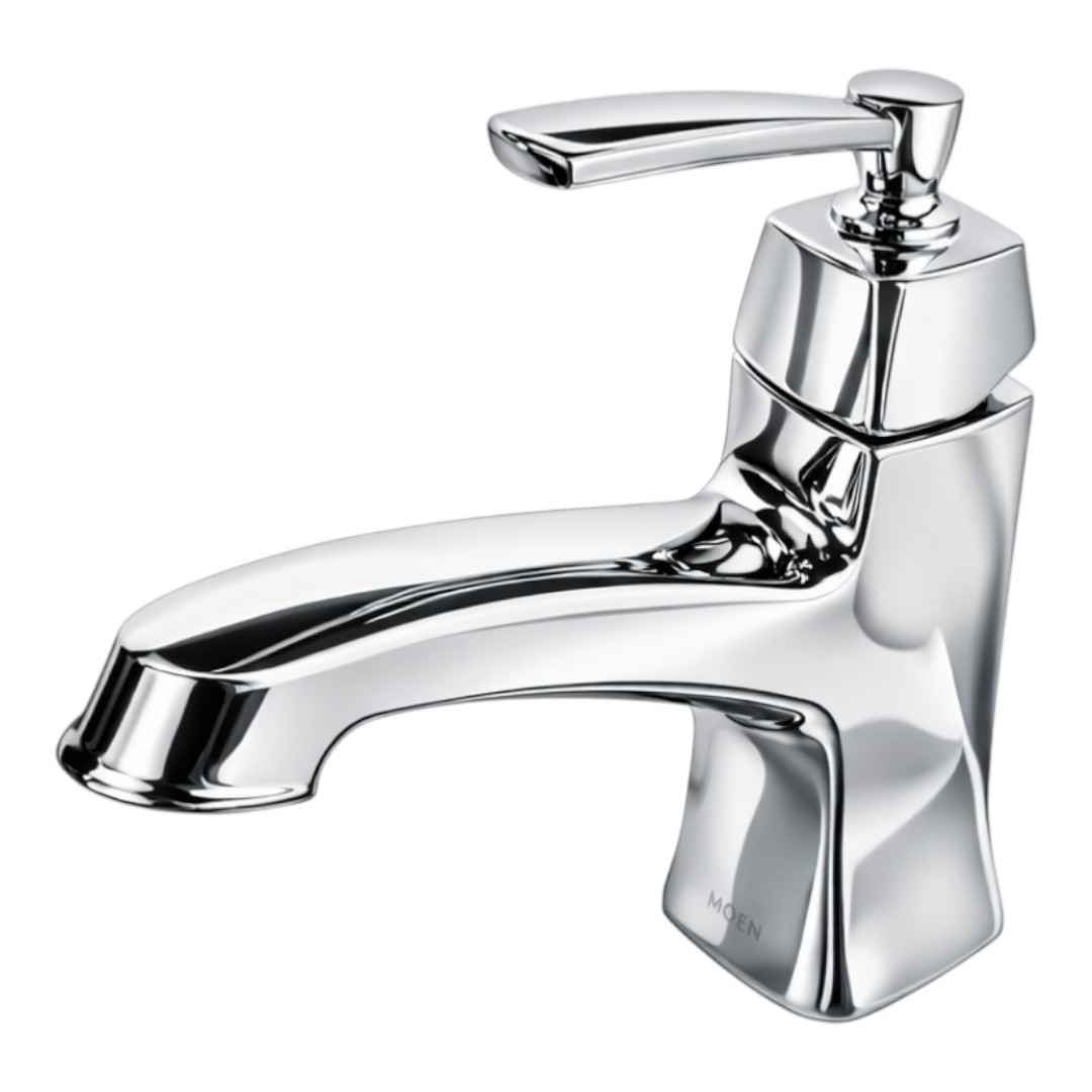 WS84923 Single-Handle Single-Hole Bathroom Faucet in Chrome