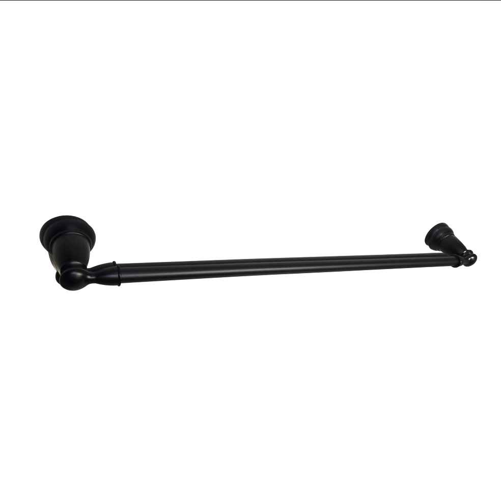 Y2624BL 24 in. Towel Bar in Matte Black