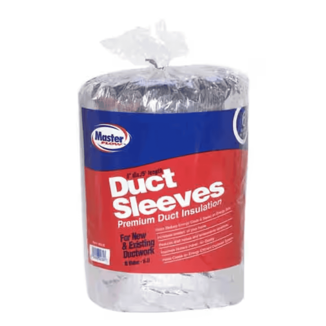 Master Flow INSLV6 6 in. Dia R-6 Ductwork Insulation Sleeve