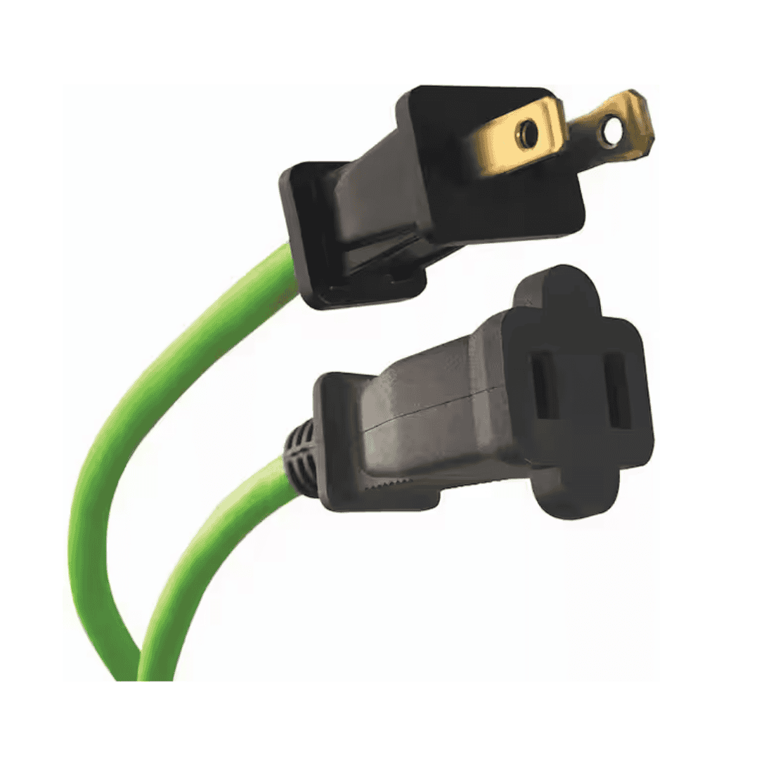 HDX 1001571495 100 ft. 16/2 Light Duty Indoor/Outdoor Extension Cord, Green