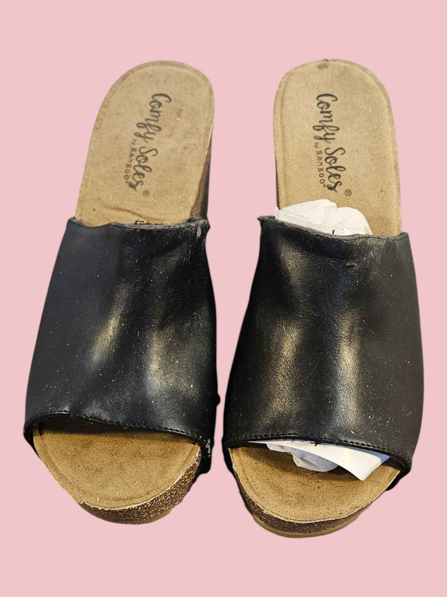 Bamboo Comfy Soles; Wedge Sandals – ITEM #3116