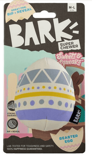 Bark Box Beater Egg Dog Toy