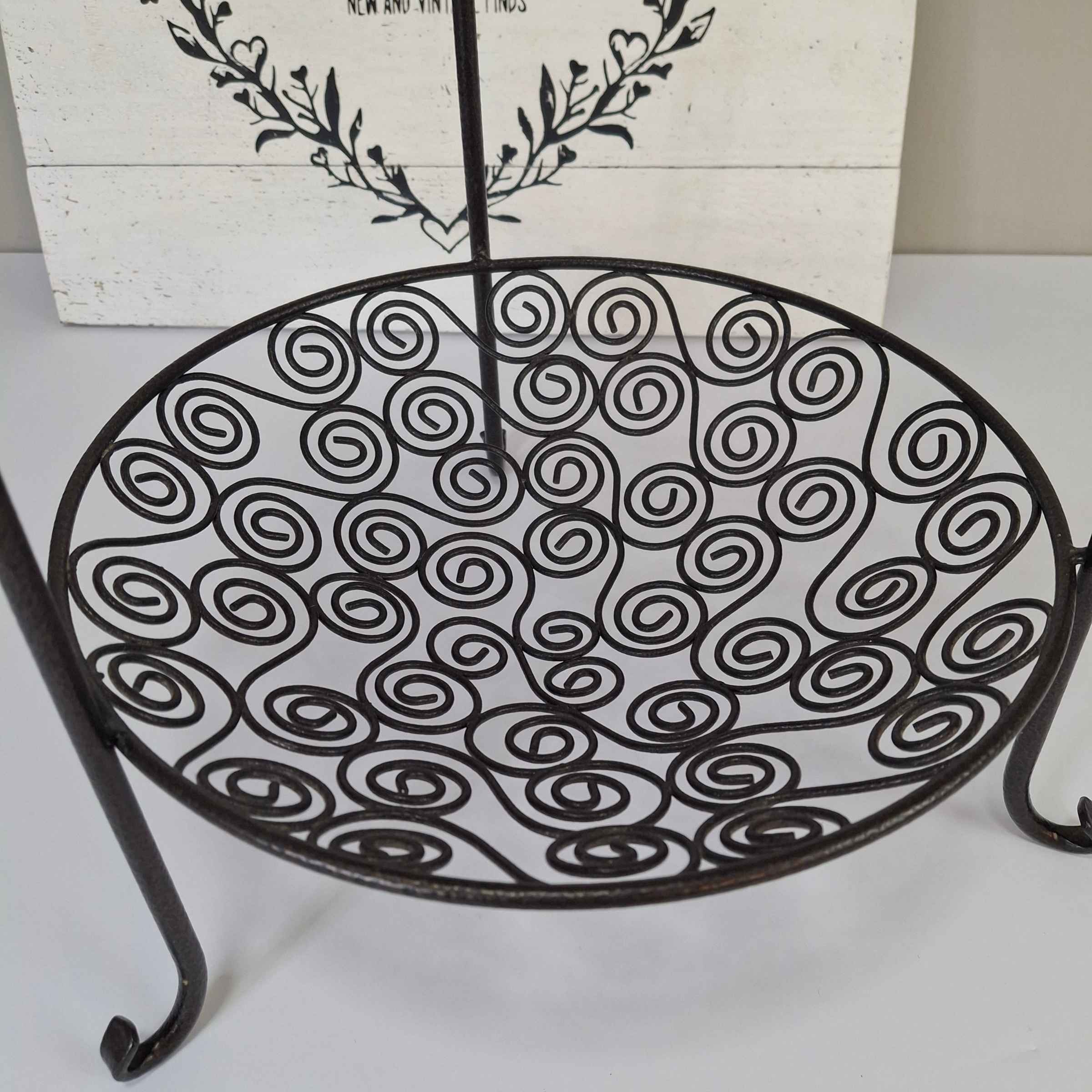 ornate-scroll-two-tier-metal-serving-stand-dessert-fruit-display