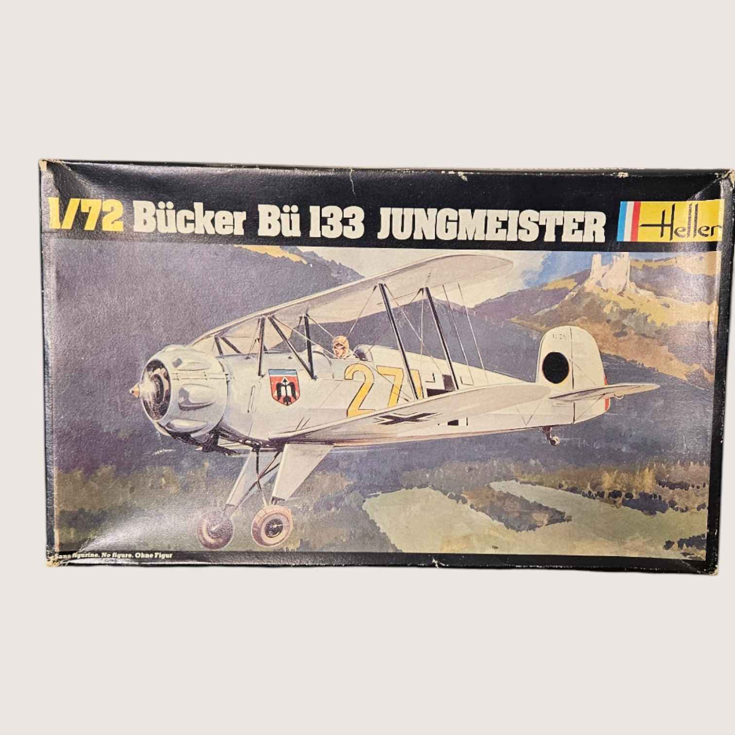 Model Aiplane by Heller Bucker Bu 133 — Item #4047