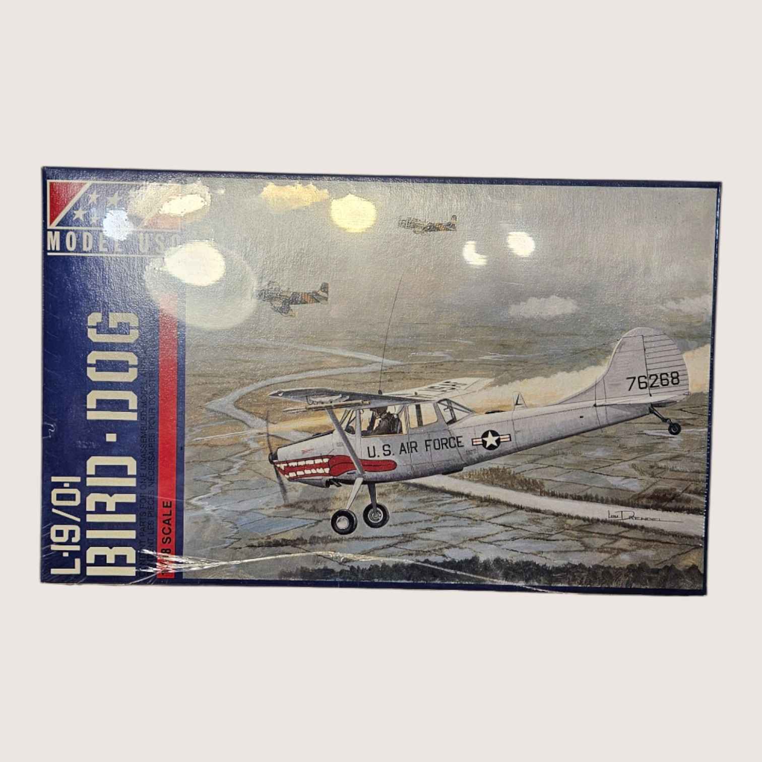 Model Airplane by Model USA L19/0-1 Bird Dog — ITEM #4043
