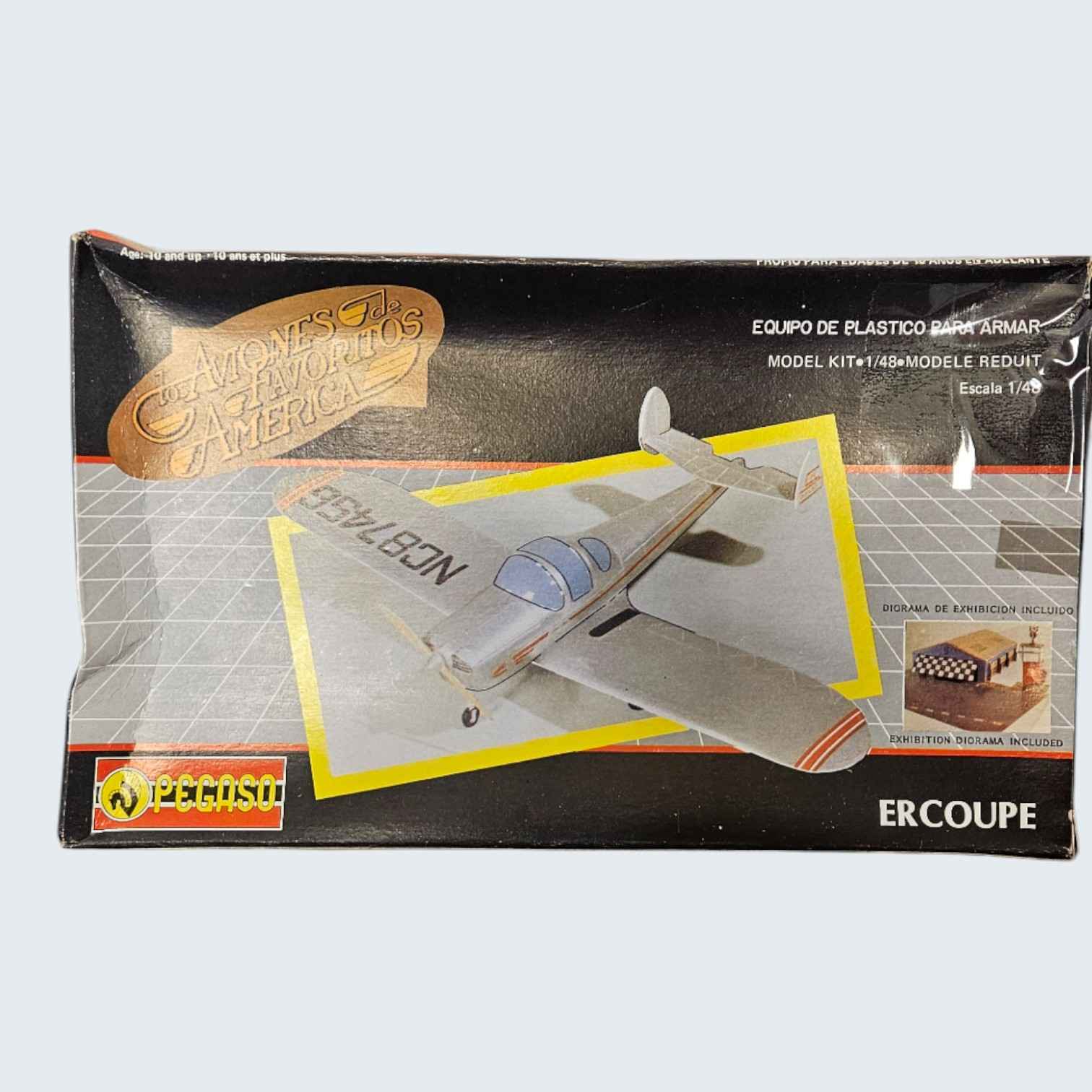 Model Airplane by Pegaso Los Avioes de Favoritos America ER Coupe — ITEM #4055