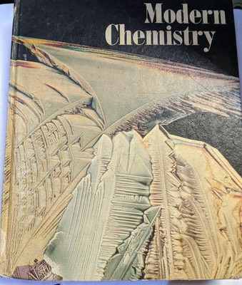 Modern Chemistry by H. Clark Metcalfe Antique Textbook