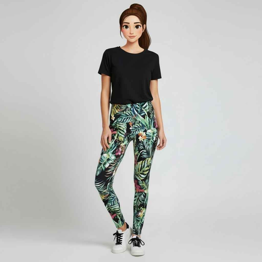Women’s Size Medium No Boundaries Capri Leggings — ITEM #2260