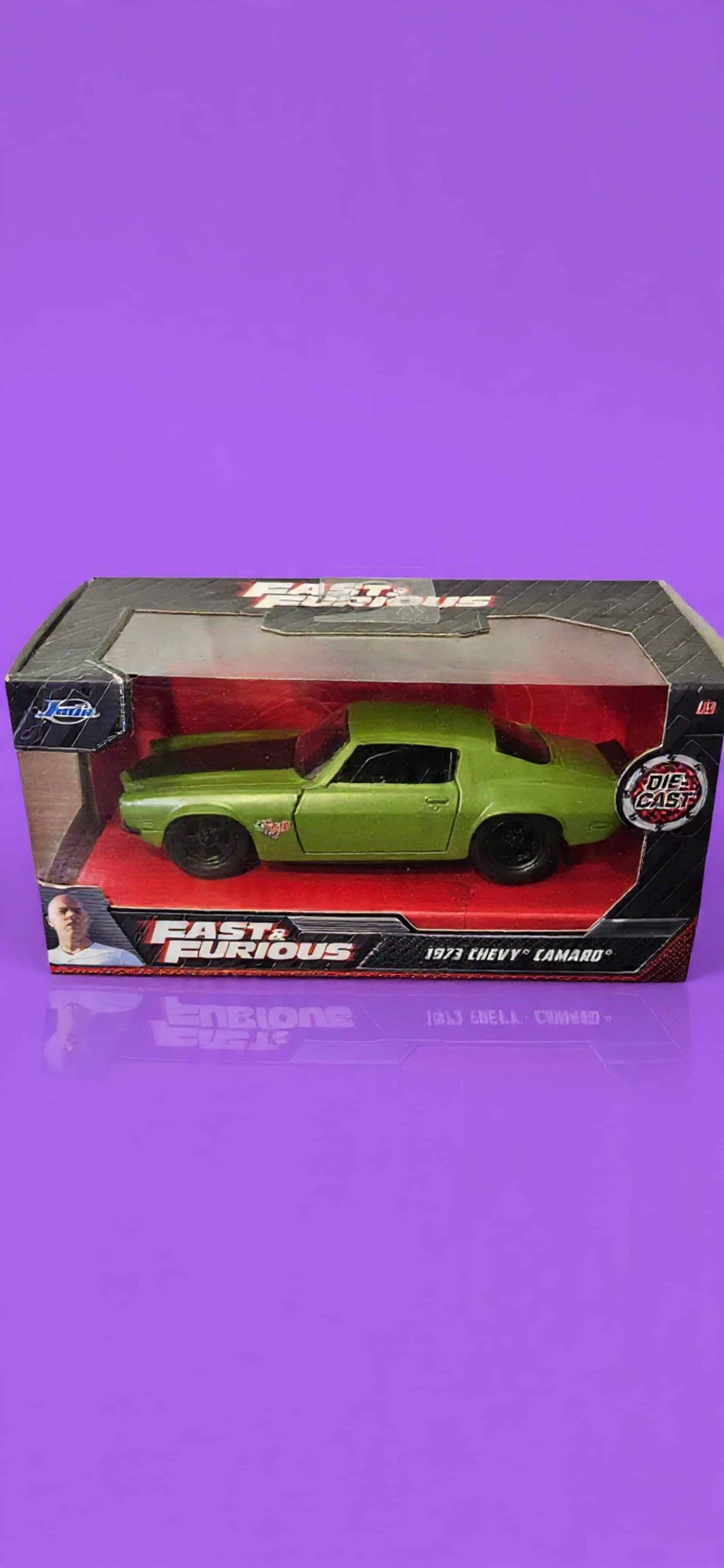 1973 Chevy Camaro Fast & Furious Die Cast Metal Car — ITEM #3781