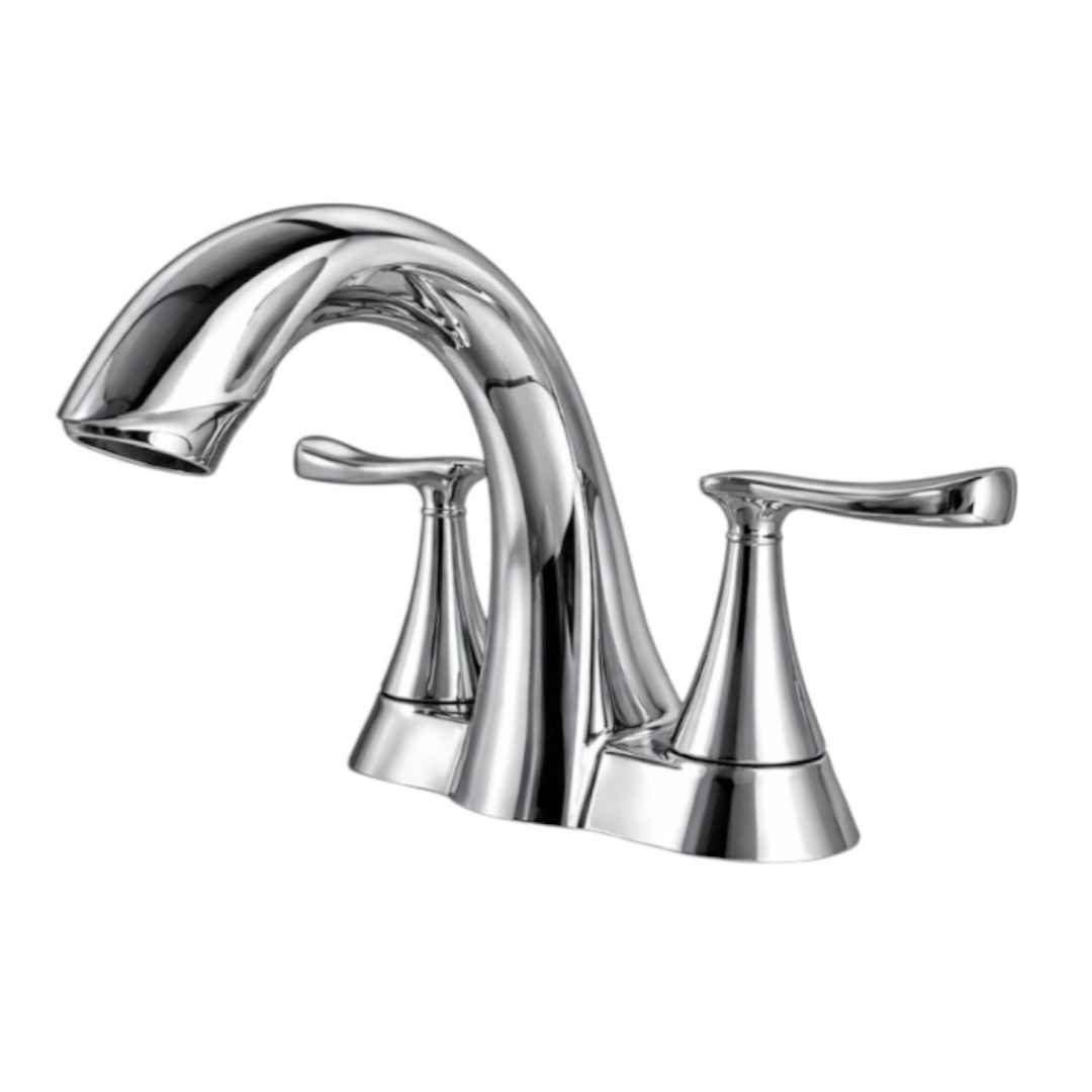 7413201.002 4 in. Centerset 2-Handle Bathroom Faucet in Polished Chrome