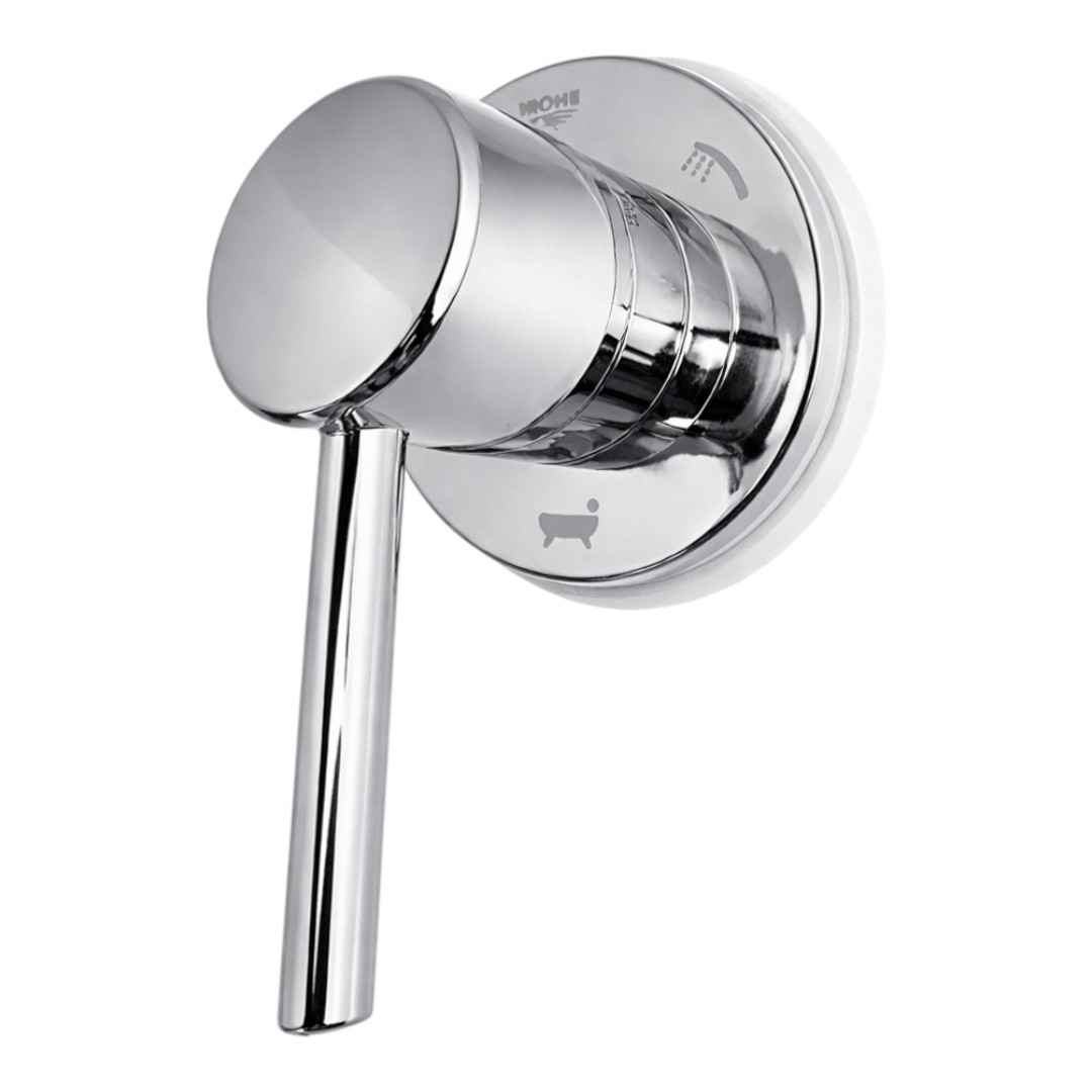 29106001 1-Handle 3-Way Diverter Valve Trim Kit in Polished Chrome (Valve Sold Separately)