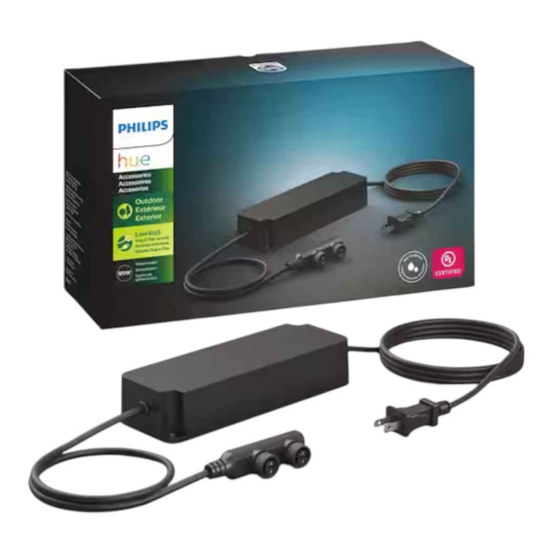 Philips Hue 1748830VN 95-Watt Outdoor Low Voltage Power Supply (1-Pack)