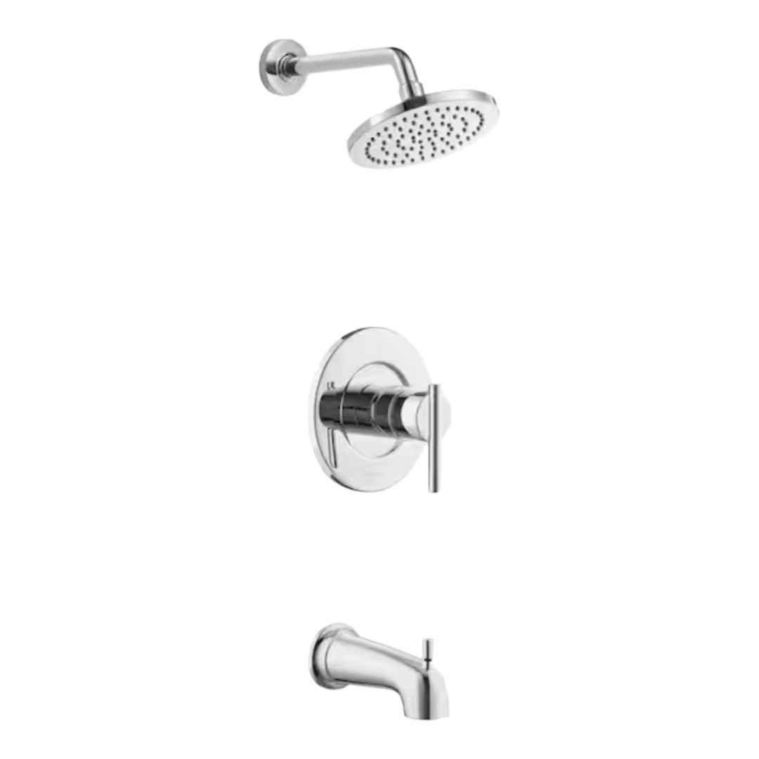 Glacier Bay HD873X-5D01 Dorind Single-Handle 1-Spray Tub and Shower Faucet 1.8 GPM in Chrome (Valve Included)