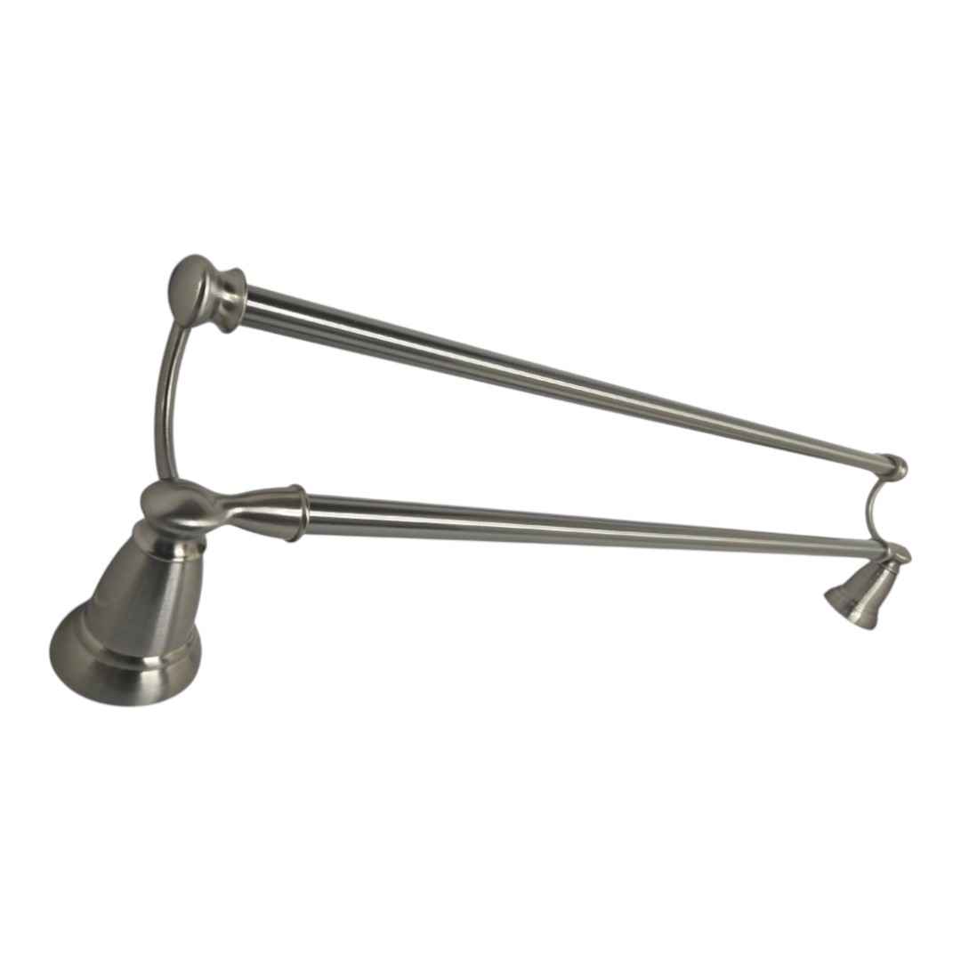 Y2622BN 24 in. Wall-Mounted Towel Bar in Brushed Nickel