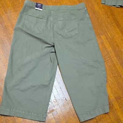 ava-viv-womens-plus-size-wide-leg-high-rise-stretch-green-pants-sz-24