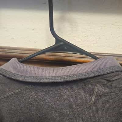 eddie-bauer-gray-1-4-zip-collared-pullover-sweatshirt-knit-size-s