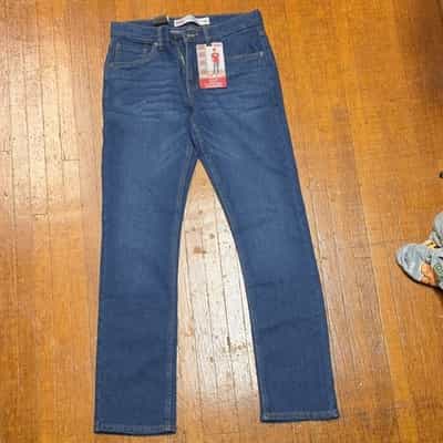 Levi's 511 Slim Boys' Jeans Adjustable Waistband Stretch 16 REG 28x30 Blue Denim