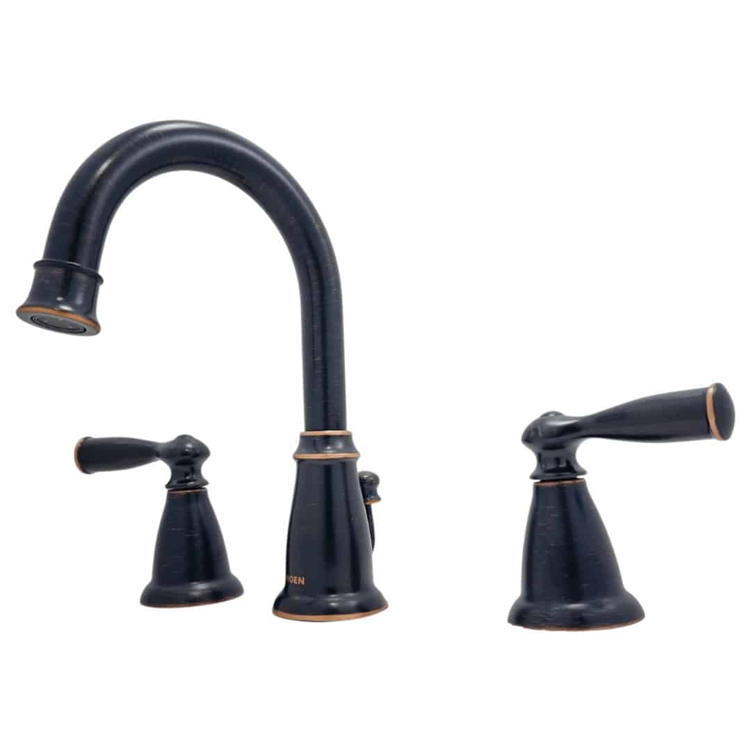 WS84924BRB 8 in. Widespread 2-Handle High-Arc Bathroom Faucet in Mediterranean Bronze