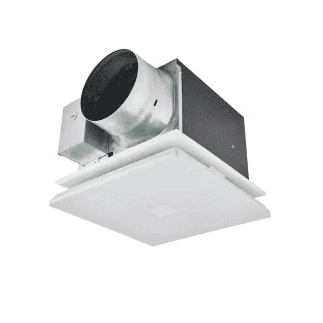 Panasonic FV-0511VKSL3K WhisperGreen Select Pick-A-Flow 30 to 110 CFM Bathroom Exhaust Fan LED Flex-Z Fast Bracket 4/6 in. Duct Adapter
