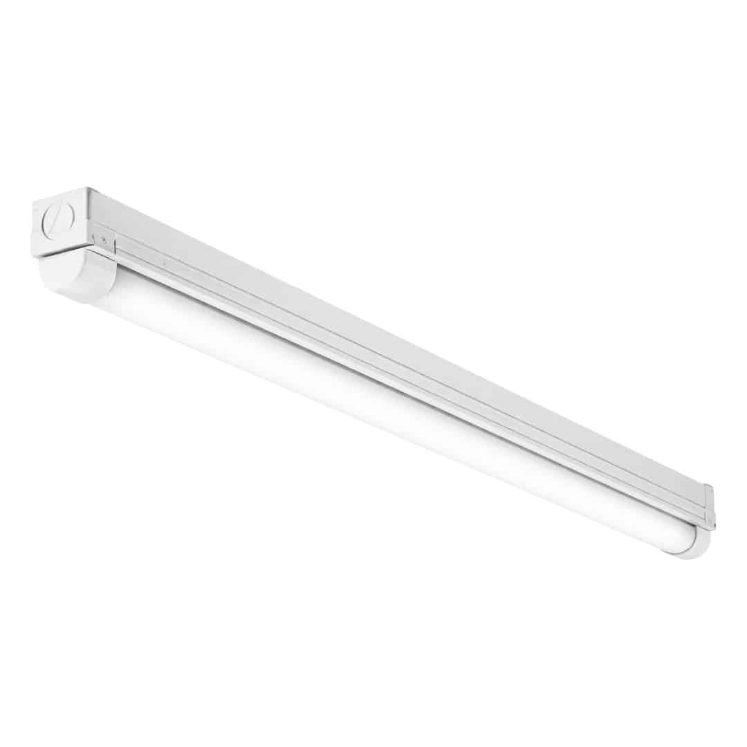 Lithonia Lighting MNSL L23 1LL MVOLT 40K 80CRI M6 Contractor Select 2 ft. 17-Watt Equivalent Integrated LED White Multi-Volt Strip Light Fixture 1250 Lumens 4000K