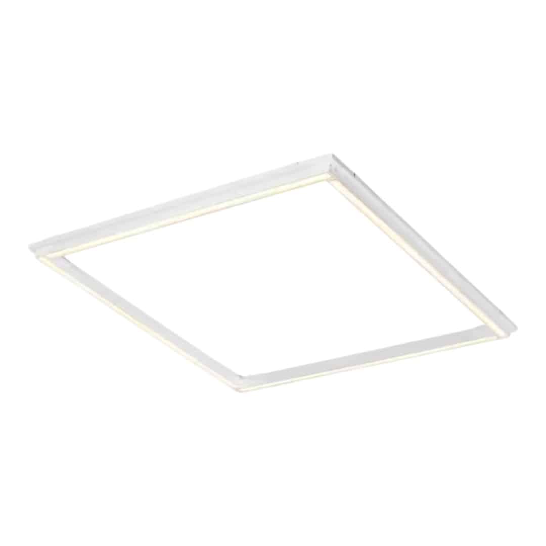 Commercial Electric 63720 1-Pack CE 2 ft. x 2 ft. White Panel Bar CCT and Lumens Selectable Integrated LED and Troffer Light 30-Watt equivalent